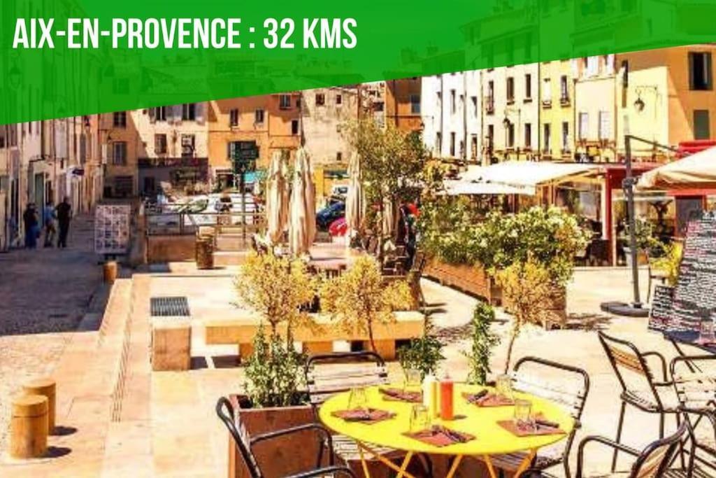 Appartement Label Etape - 2Min Gare - Wifi - Terrasse à Marseille Extérieur photo